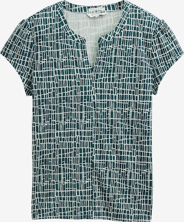 T-shirt TOM TAILOR en vert : devant