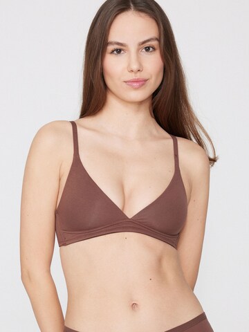 Tezenis Triangel BH in Braun: Vorderseite