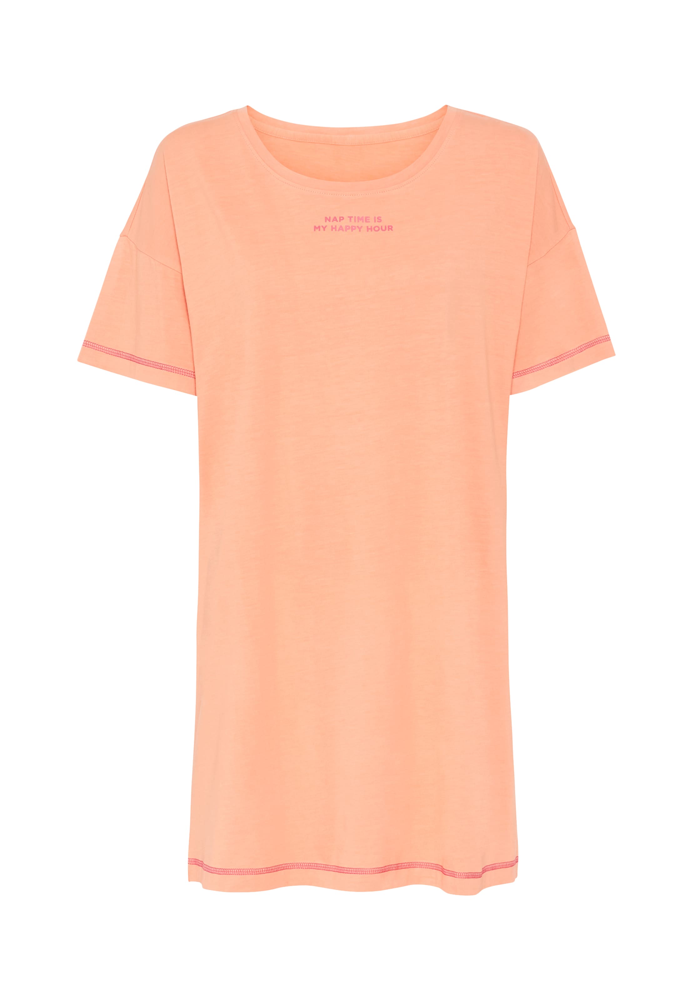 LSCN by LASCANA Koszula nocna w kolorze pomarańczowy: przód