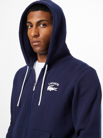 LACOSTE Sweatjacke 'Kap' in Blau