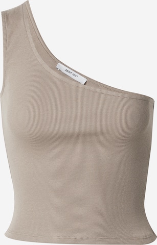 ABOUT YOU Top 'Pina' in Braun: Vorderseite