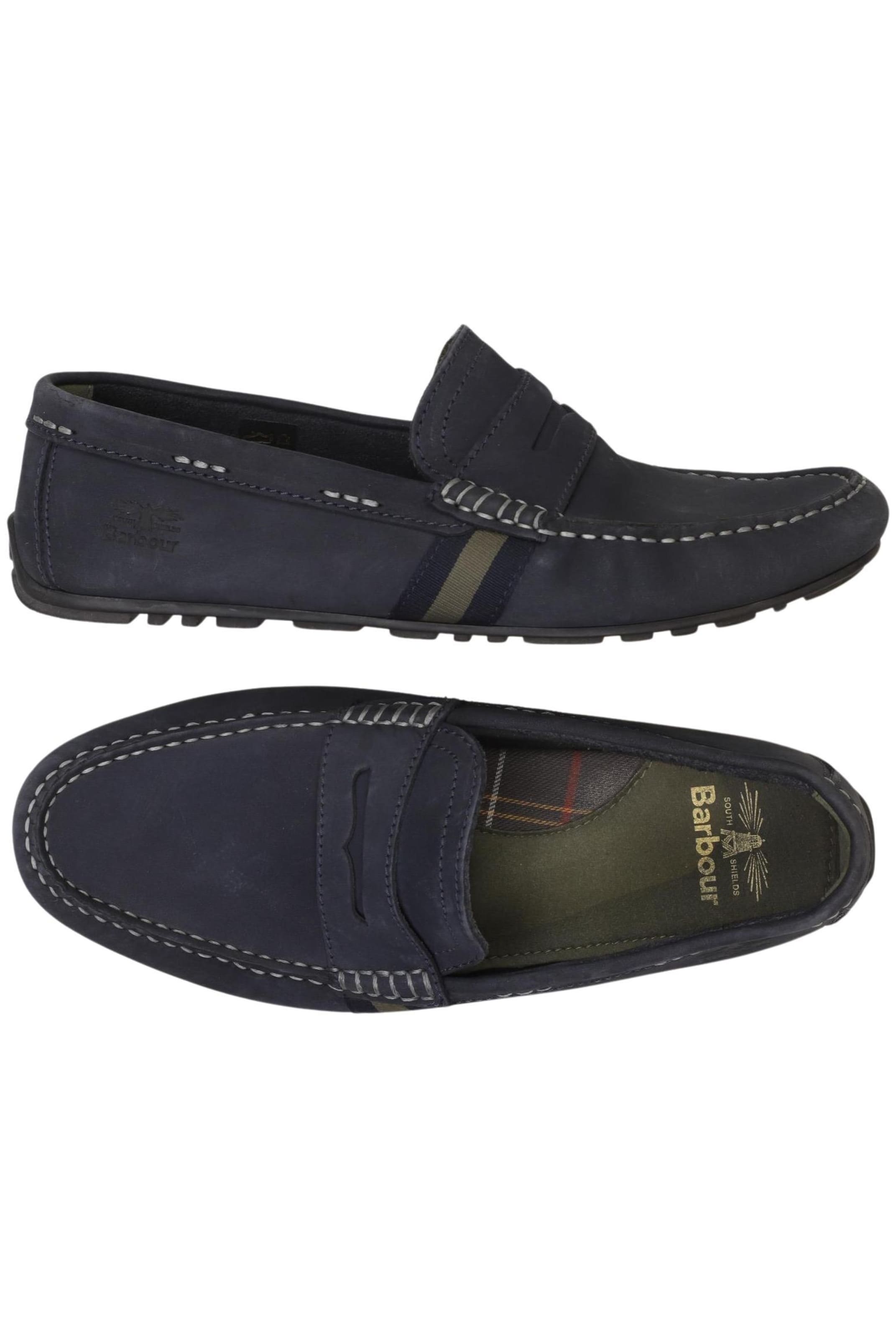 Barbour Halbschuh 42 in Blau: Vorderseite