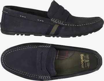 Barbour Halbschuh 42 in Blau: Vorderseite