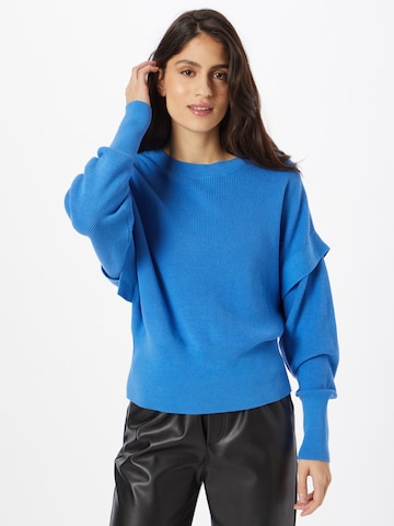 EDC BY ESPRIT Sweater in Blue: front