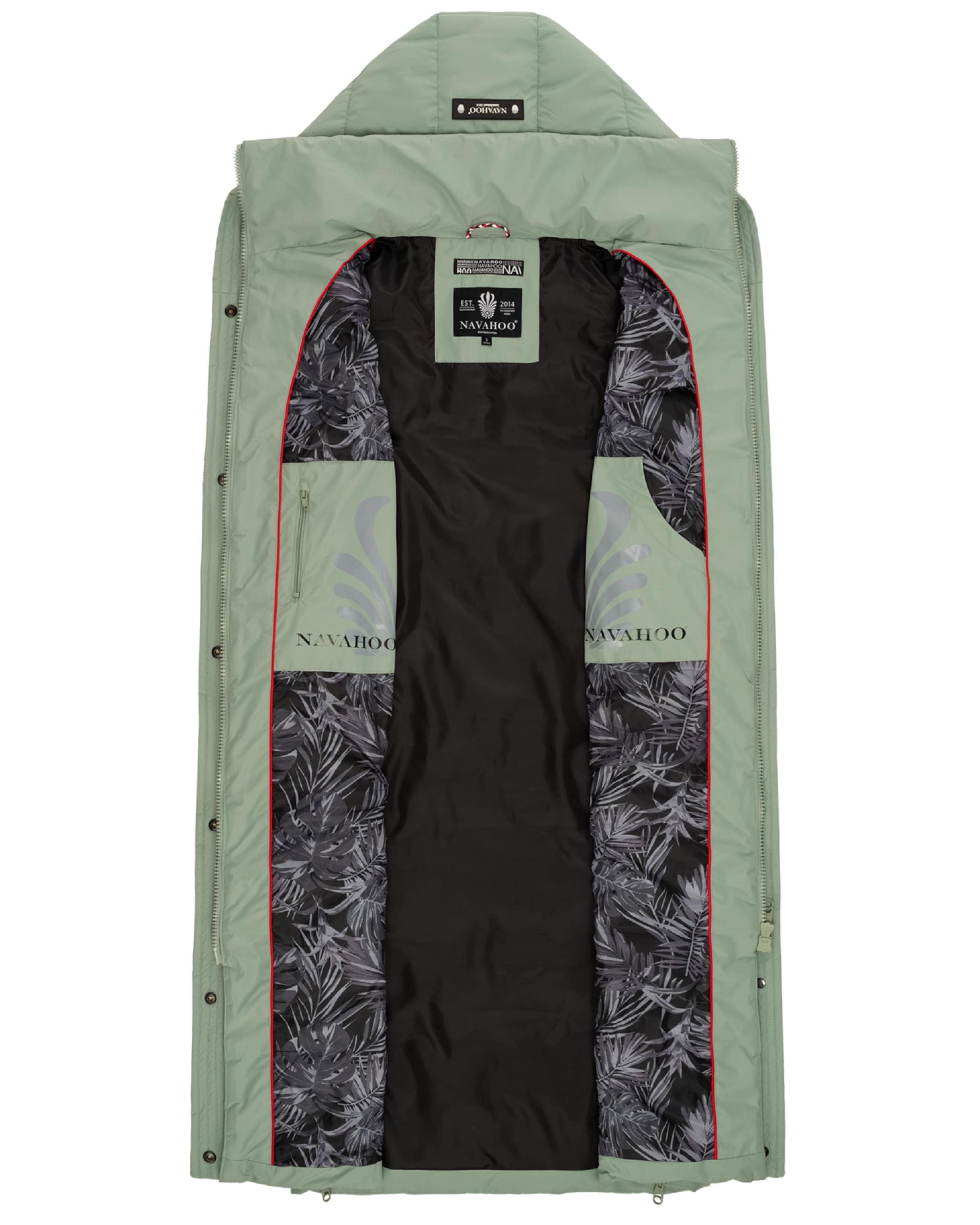 NAVAHOO Vest 'Brezelchen' in Green