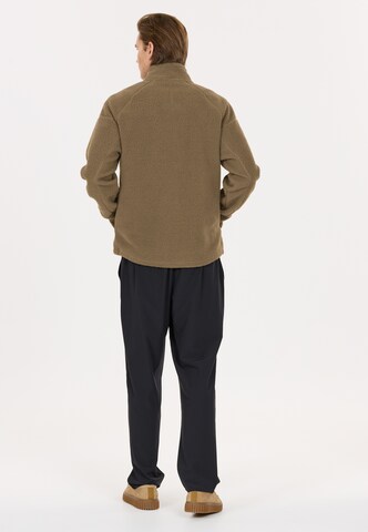 Virtus Athletic fleece jacket 'Danvi' in Brown