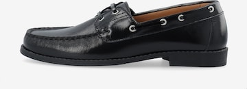 Mocassino 'Pop' di Bianco in nero: frontale