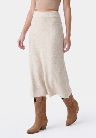 IZIA Rok in Beige: voorkant