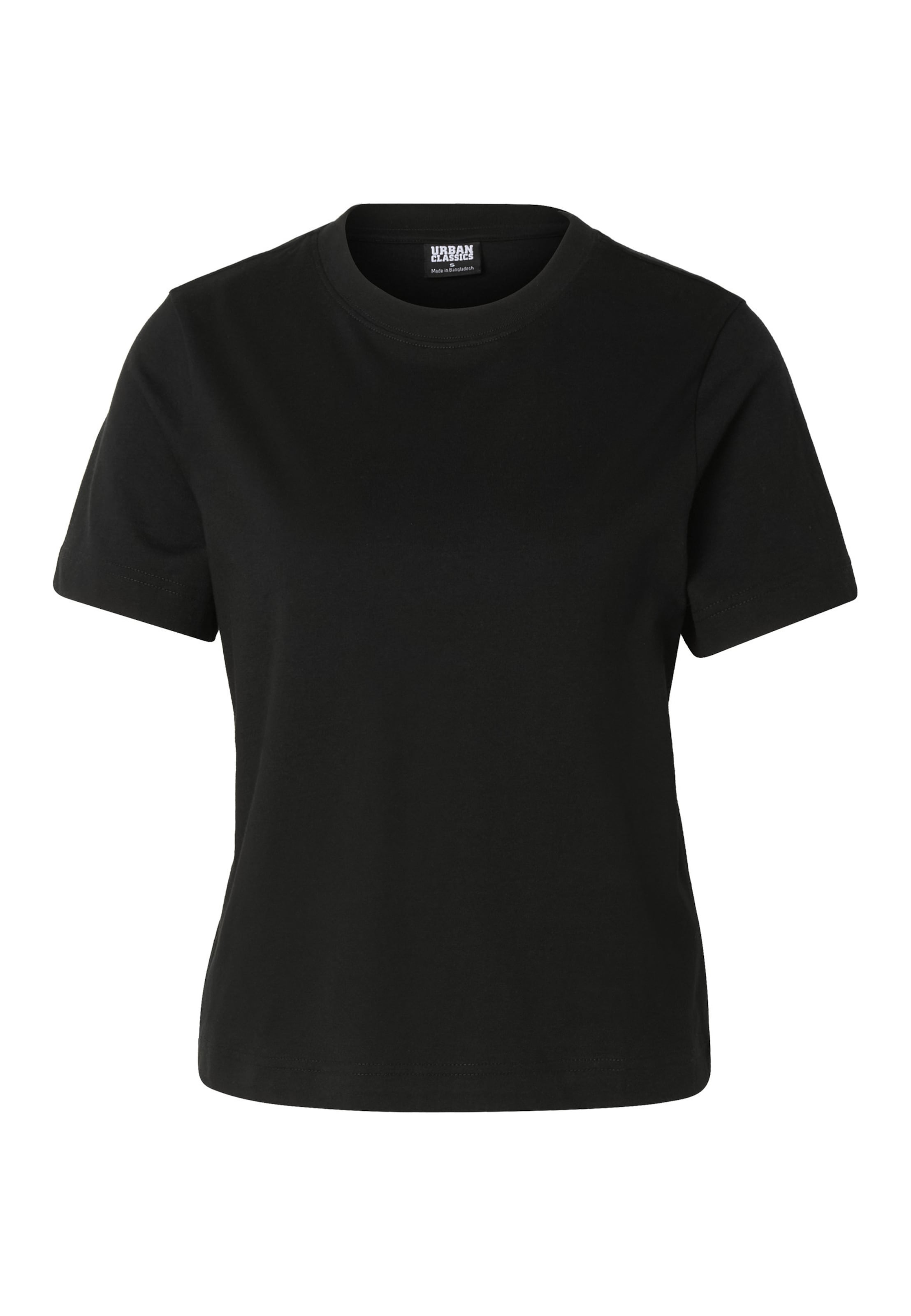 Urban Classics - Camiseta en negro: frente