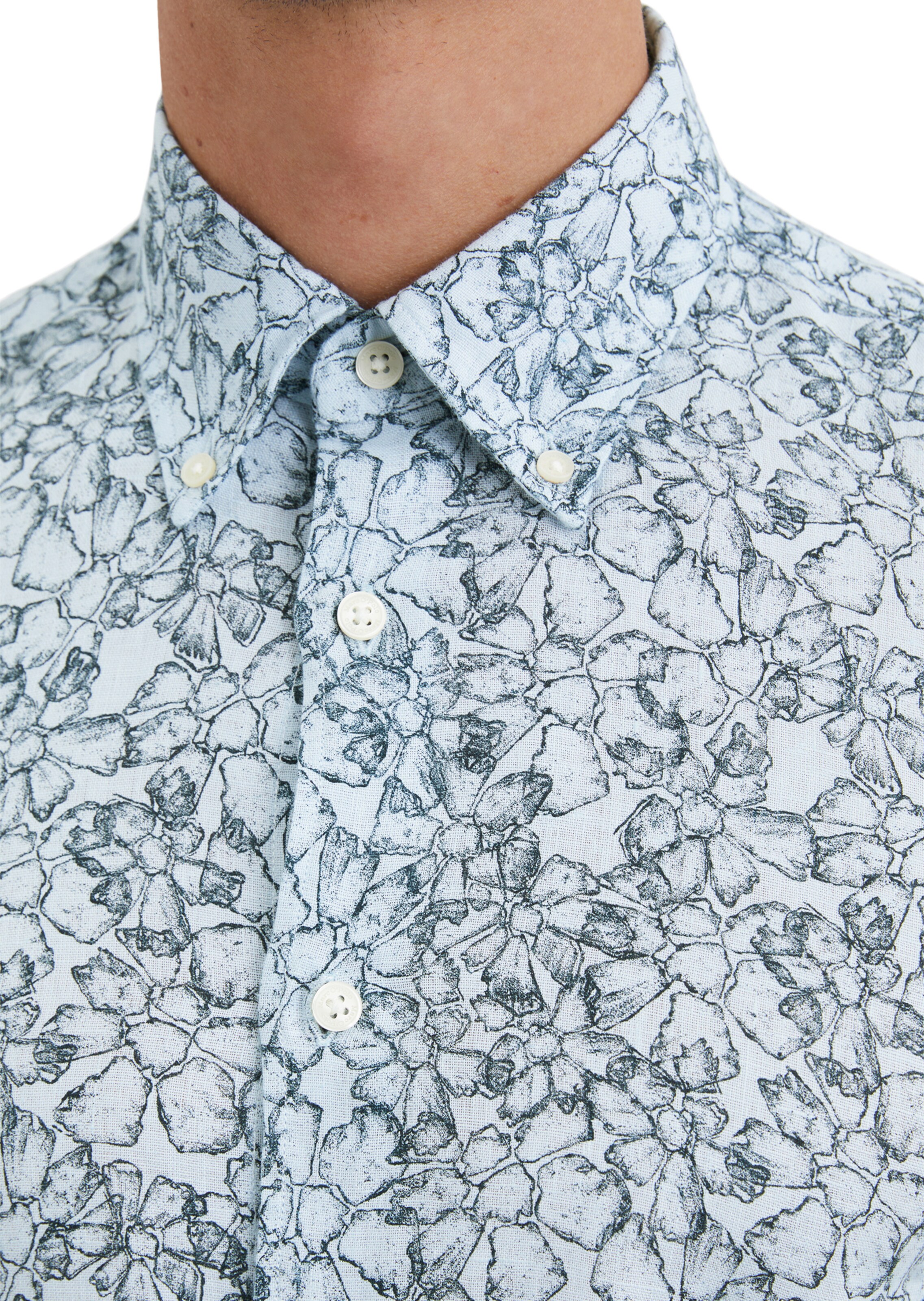 Marc O'Polo Regular Fit Hemd in Blau