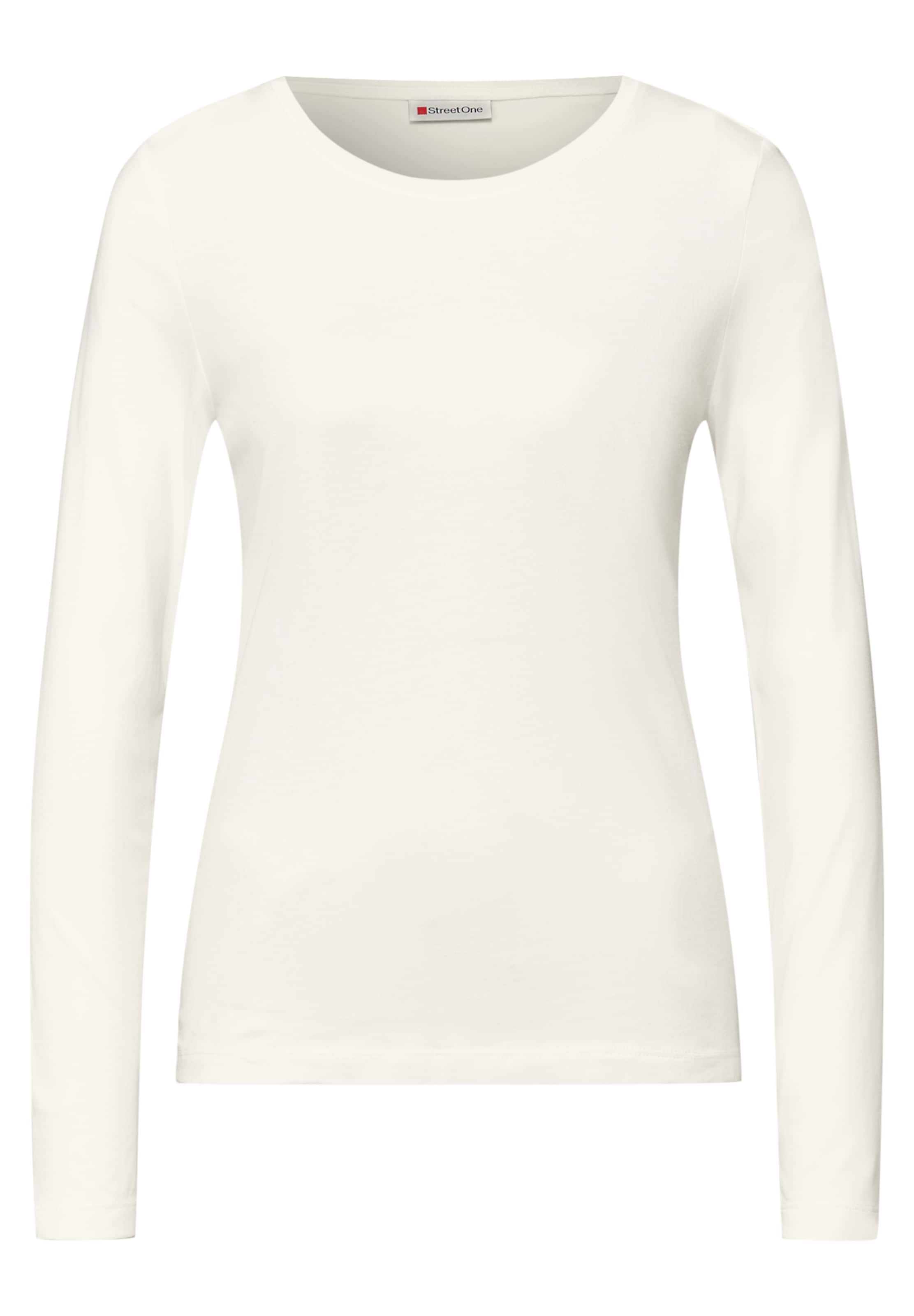 STREET ONE Shirt in White: front