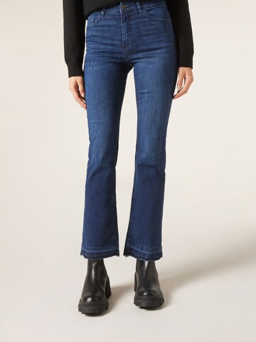 CALZEDONIA Flared Jeans in Blau