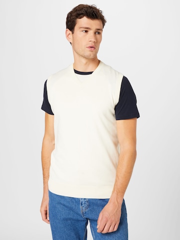 BURTON MENSWEAR LONDON - Camiseta sin mangas 'Marl' en beige: frente