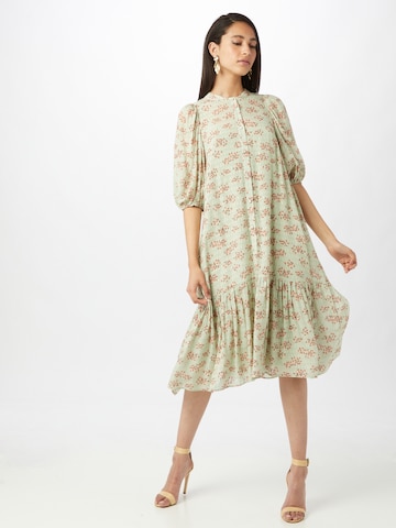 SECOND FEMALE Shirt dress 'Pune' in Green