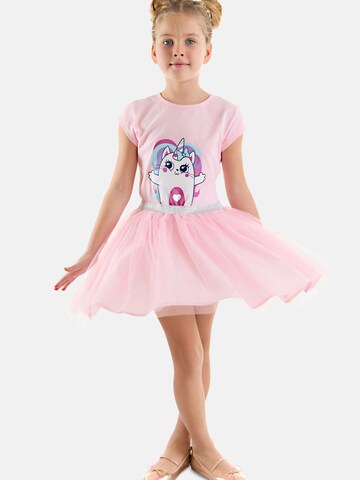 Robe 'Kitty' Denokids en rose : devant