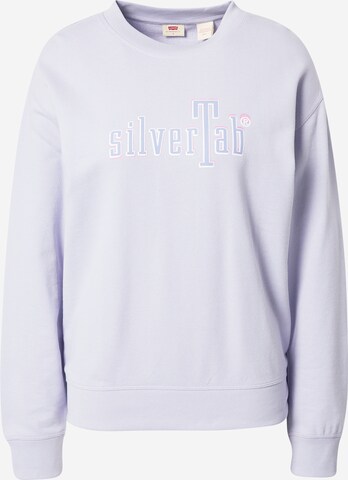 Sweat-shirt 'Graphic Standard' LEVI'S ® en violet : devant