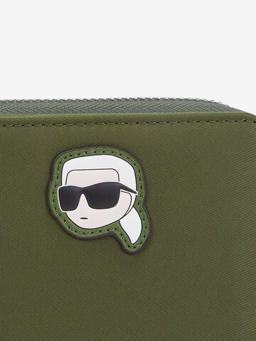 Karl Lagerfeld Portemonnee in Groen