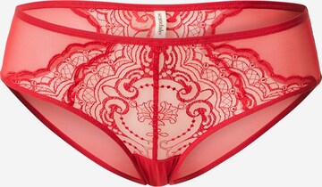 Slip di Scandale éco-lingerie in rosso: frontale