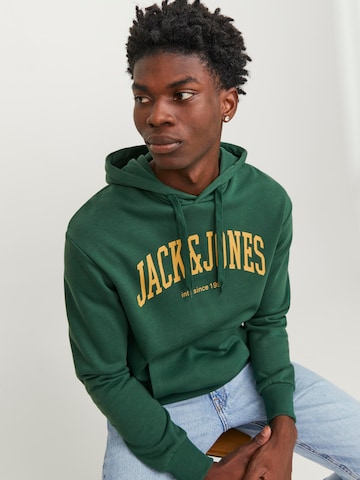 JACK & JONES - Sweatshirt 'Josh' em verde