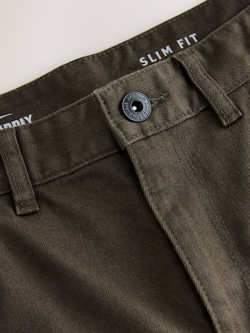 Coupe slim Jean Next en marron