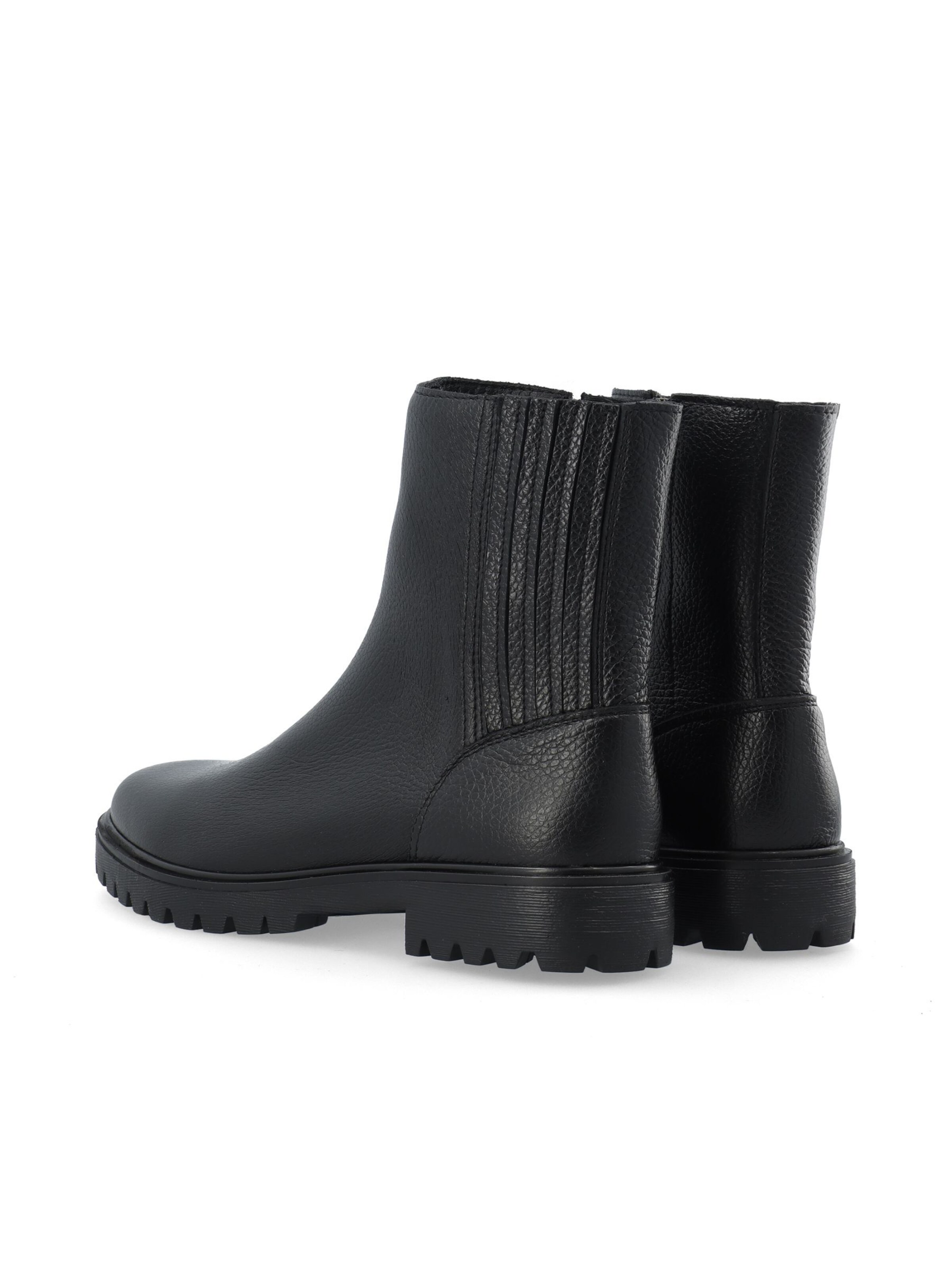 Chelsea Boots 'GINA' Bianco en noir