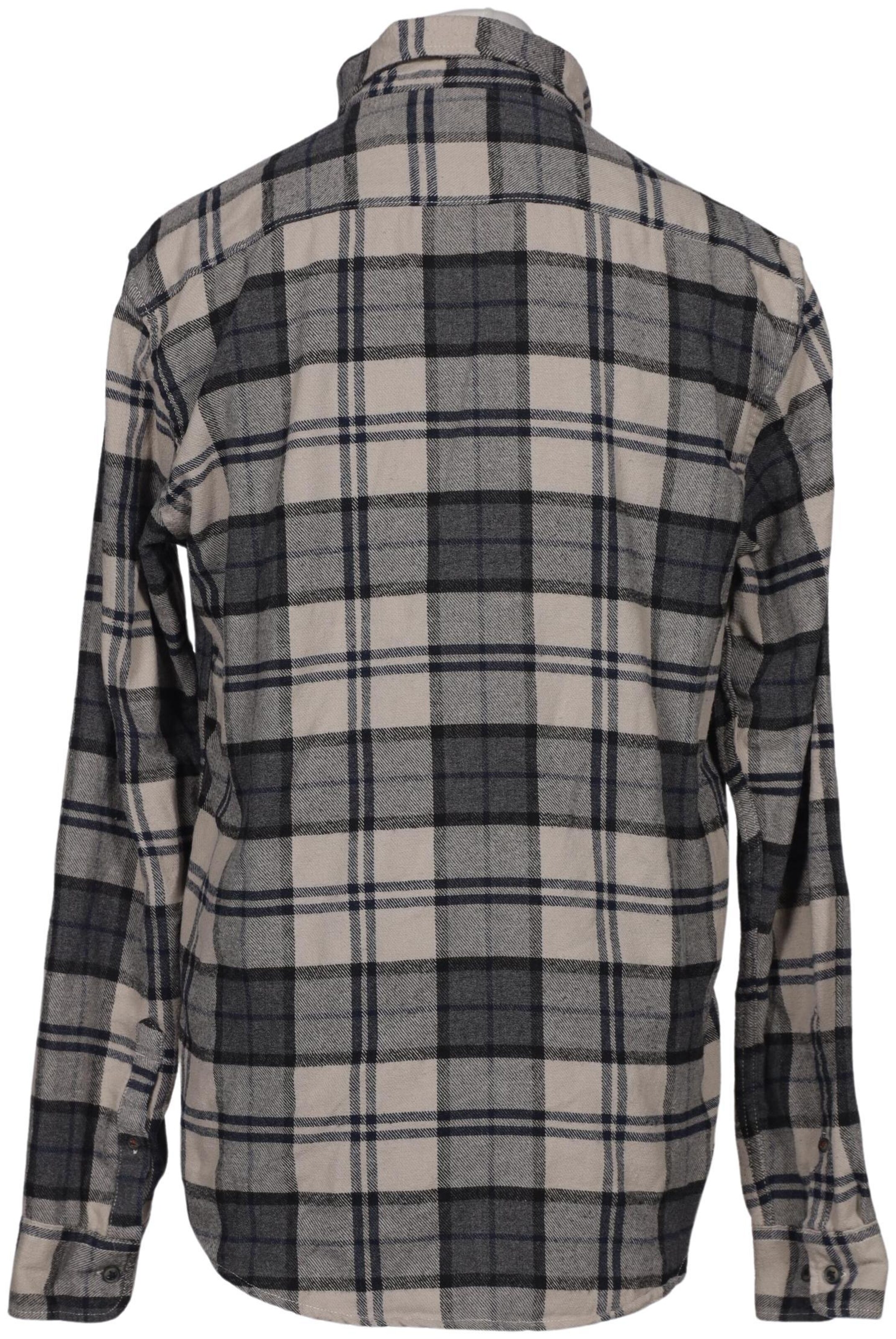 JACK & JONES Button Up Shirt in L in Grey