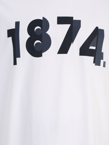 Lyle & Scott Big&Tall T-Shirt '1874' in Weiß