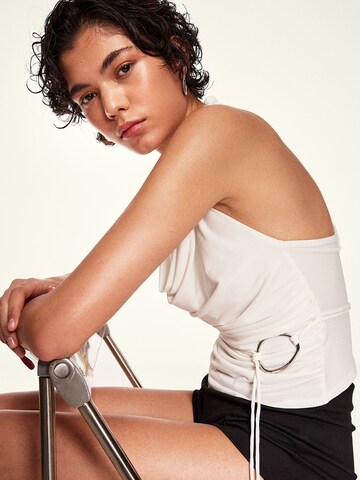 Haut Bershka en beige
