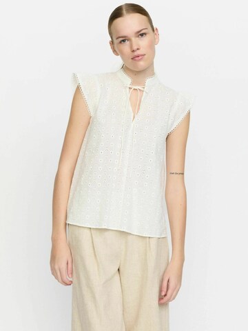 Soft Rebels Blouse 'Daniela' in Wit: voorkant