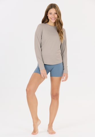 Athlecia Langarmshirt 'Miwa' in Grau