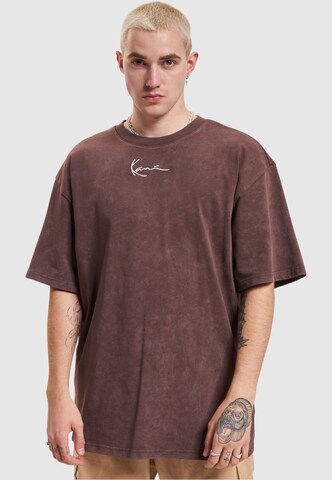 T-Shirt 'KM234-021-1' Karl Kani en marron : devant