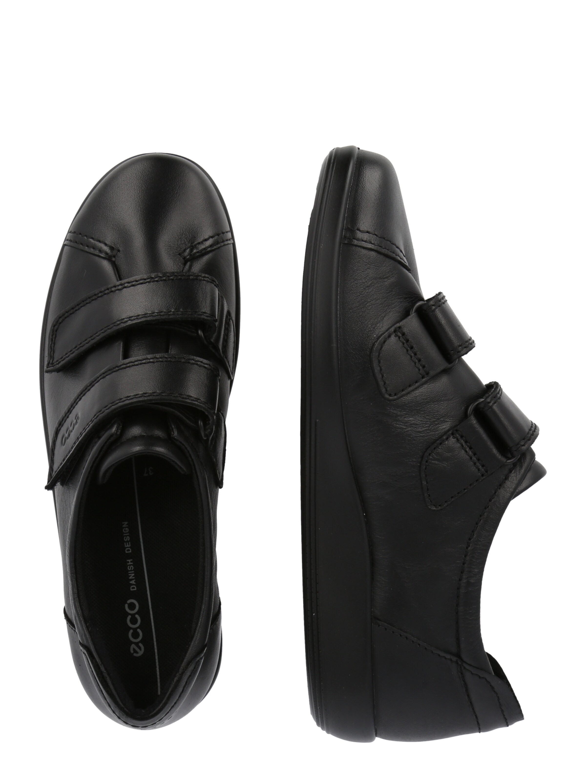 ECCO Sneaker 'Soft 2.0' in Schwarz