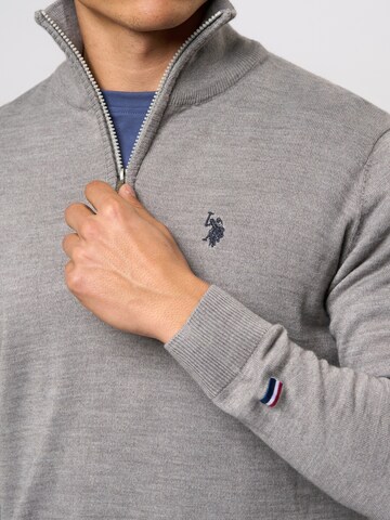 U.S. POLO ASSN. Pullover 'Mason' i grå