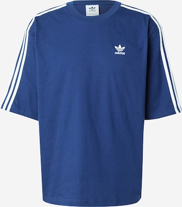 T-Shirt 'Adicolor' ADIDAS ORIGINALS en bleu : devant