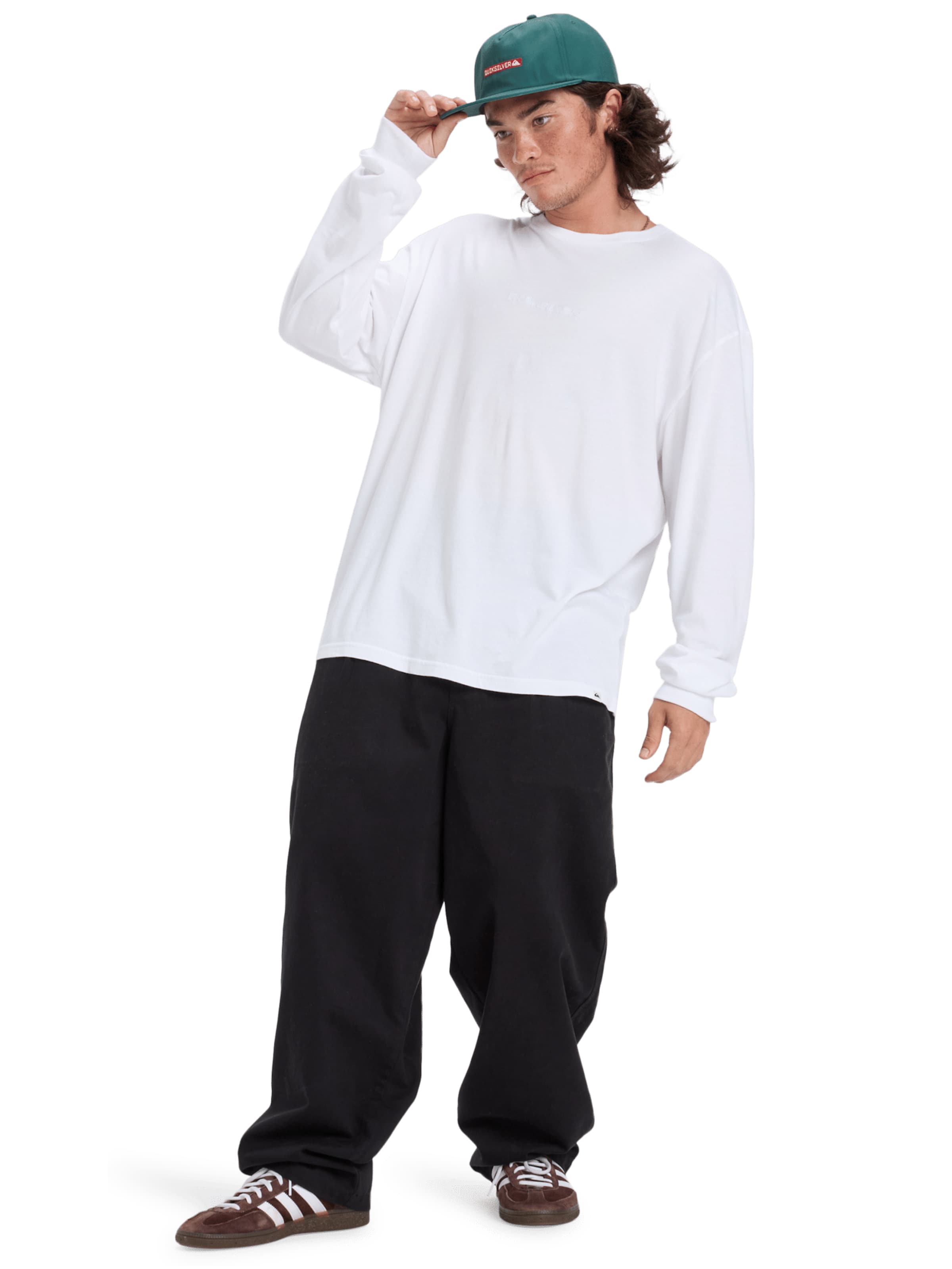 QUIKSILVER Shirt 'Salt Water' in White