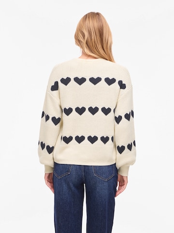 VILA Pulóver 'VIJAMILLA' - bézs