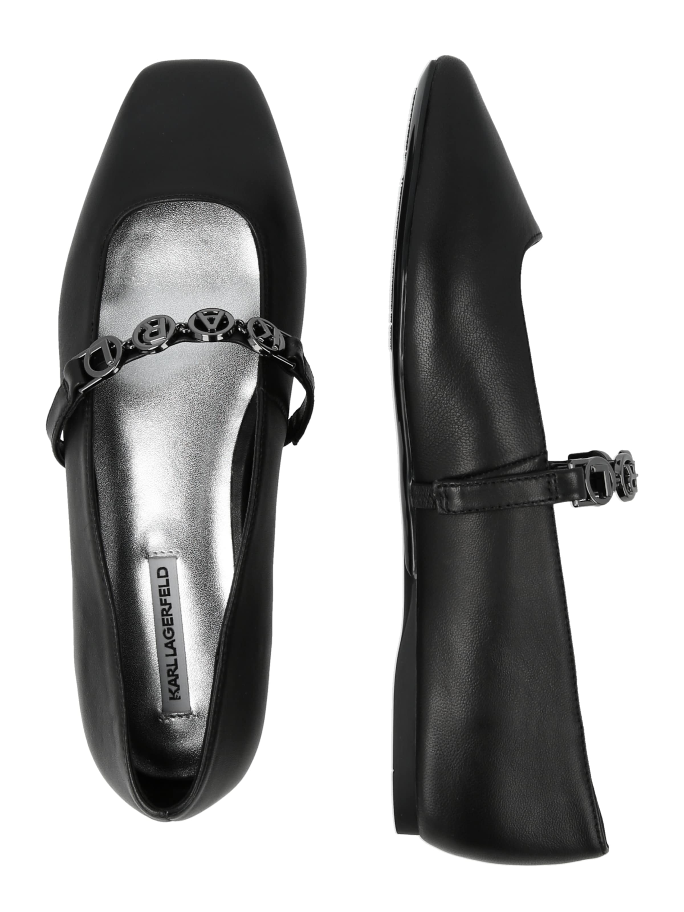 Karl Lagerfeld Baleríny - Čierna