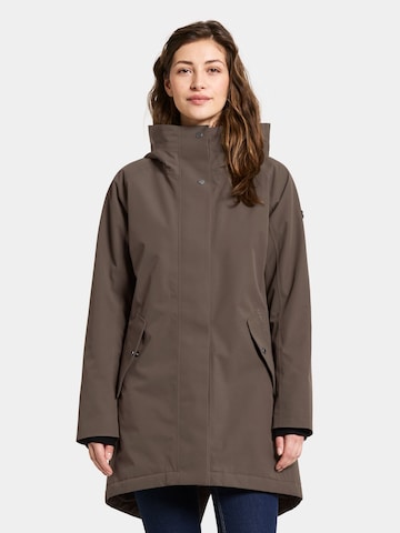 Veste d’hiver 'Alana' Didriksons en marron : devant