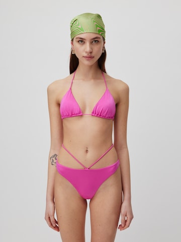 Bas de bikini 'Gunda' LeGer by Lena Gercke en rose : devant