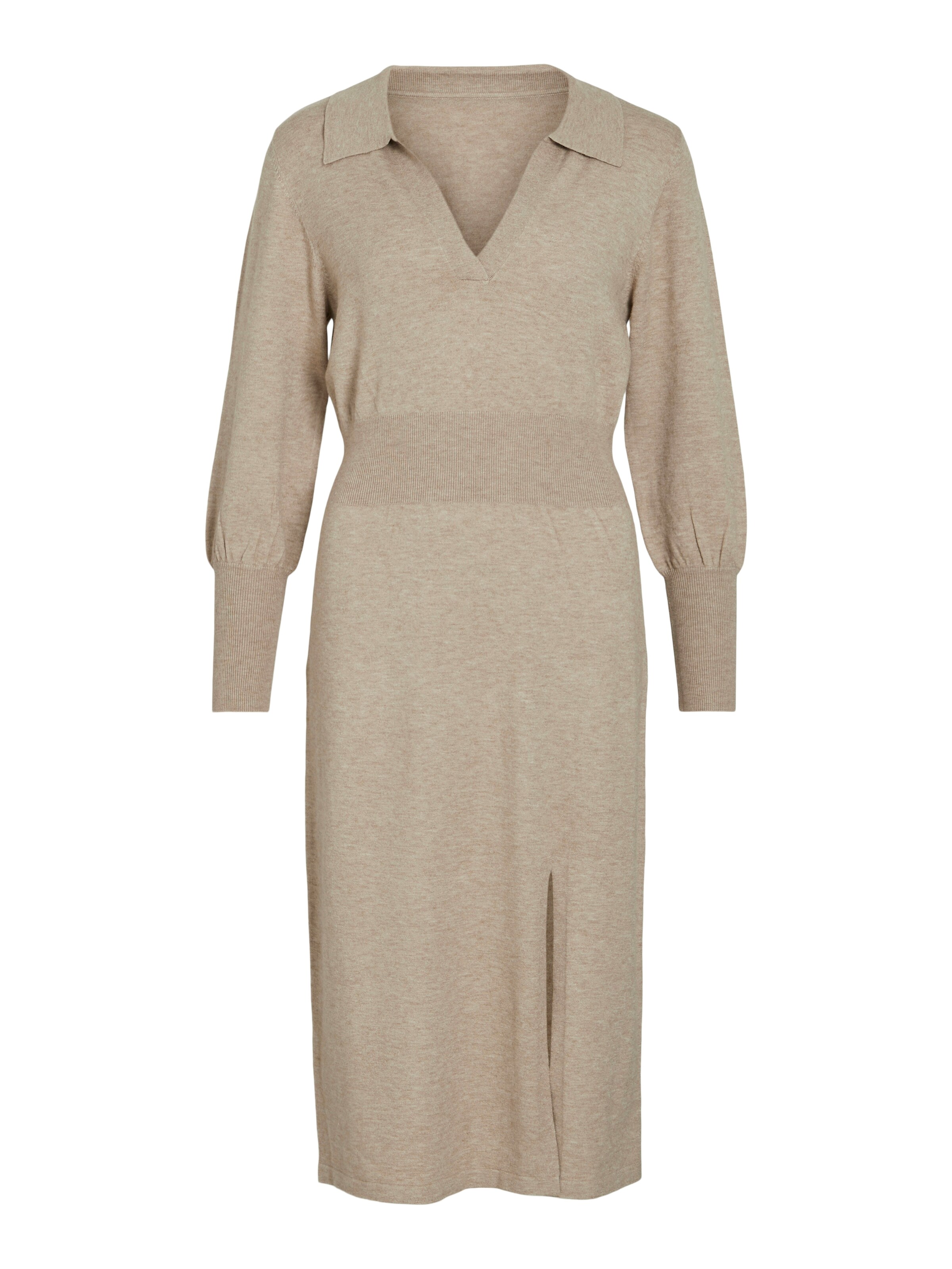 Abito in maglia 'VIComfy' di VILA in beige: frontale