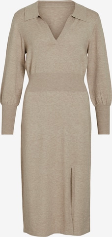 VILA Kleid 'VIComfy' in Beige: Vorderseite
