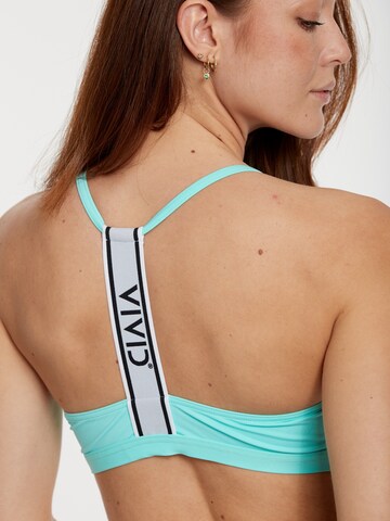 VIVID Bustier Bikini zgornji del | modra barva