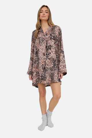 lily and lionel Nightgown 'Simone' in Brown: front