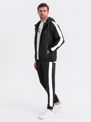 Ombre Sweat suit in Black