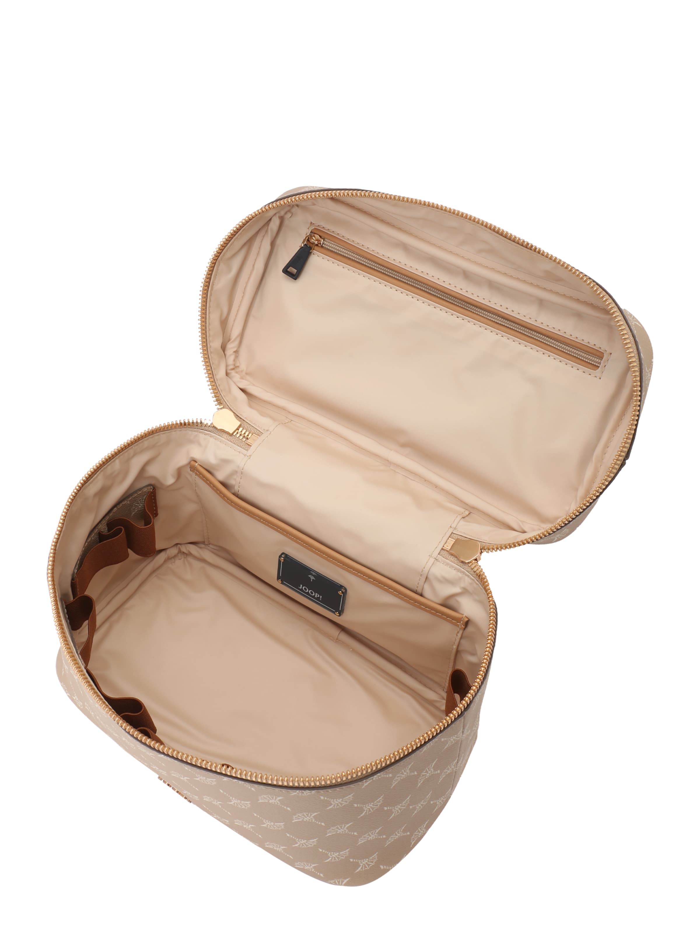 JOOP! Make up tas 'Cortina 1.0 Flora' in Beige