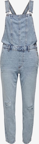 Only Petite Tuinbroek jeans 'Percy' in Blauw: voorkant