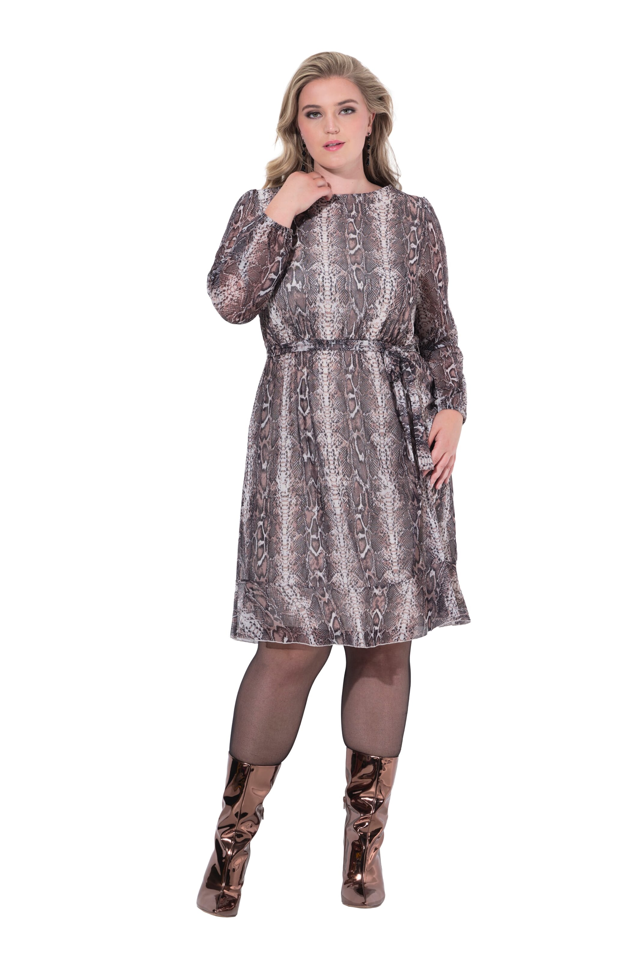 MIAMODA Jurk in Gemengde kleuren: voorkant