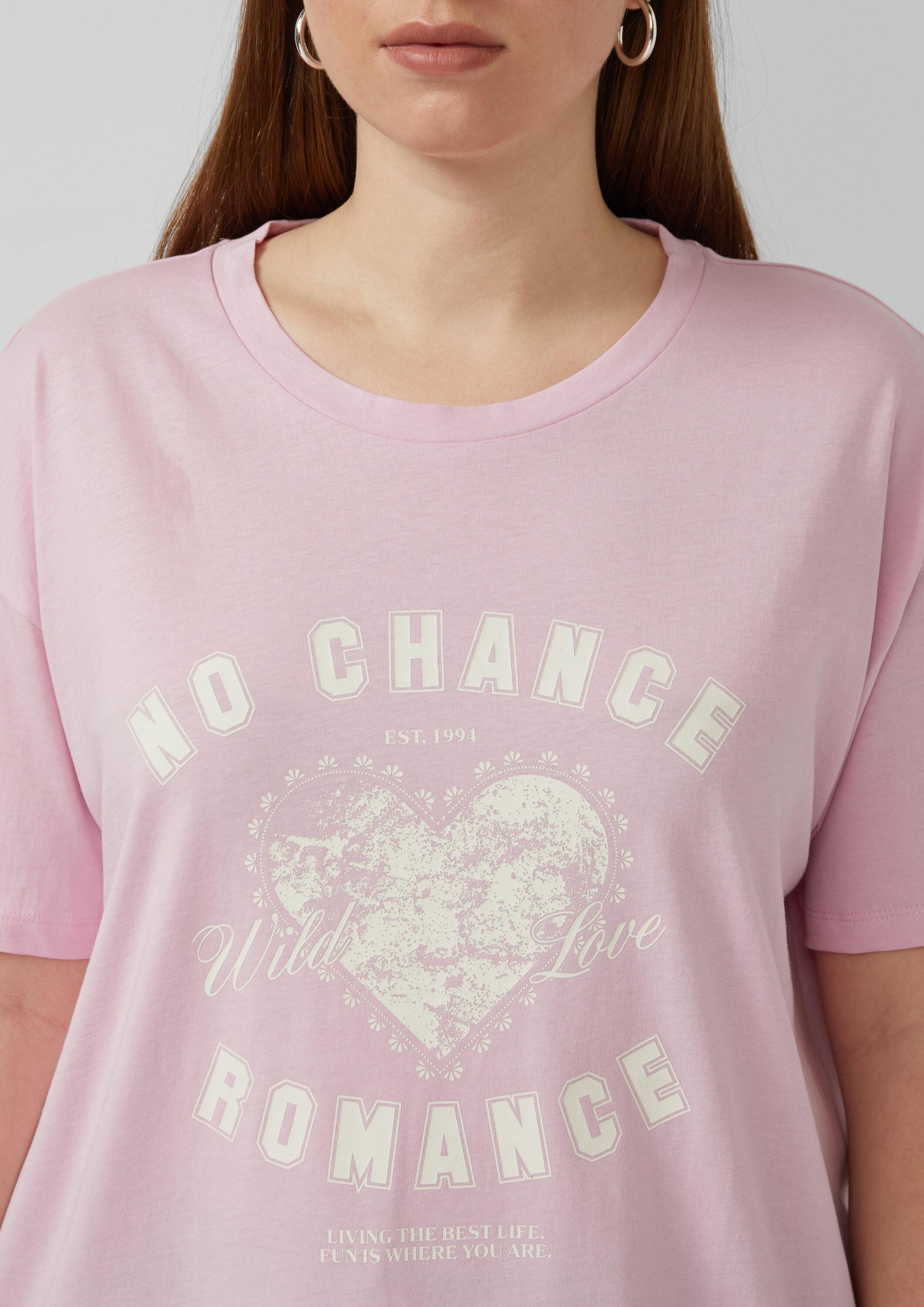 T-shirt QS en rose