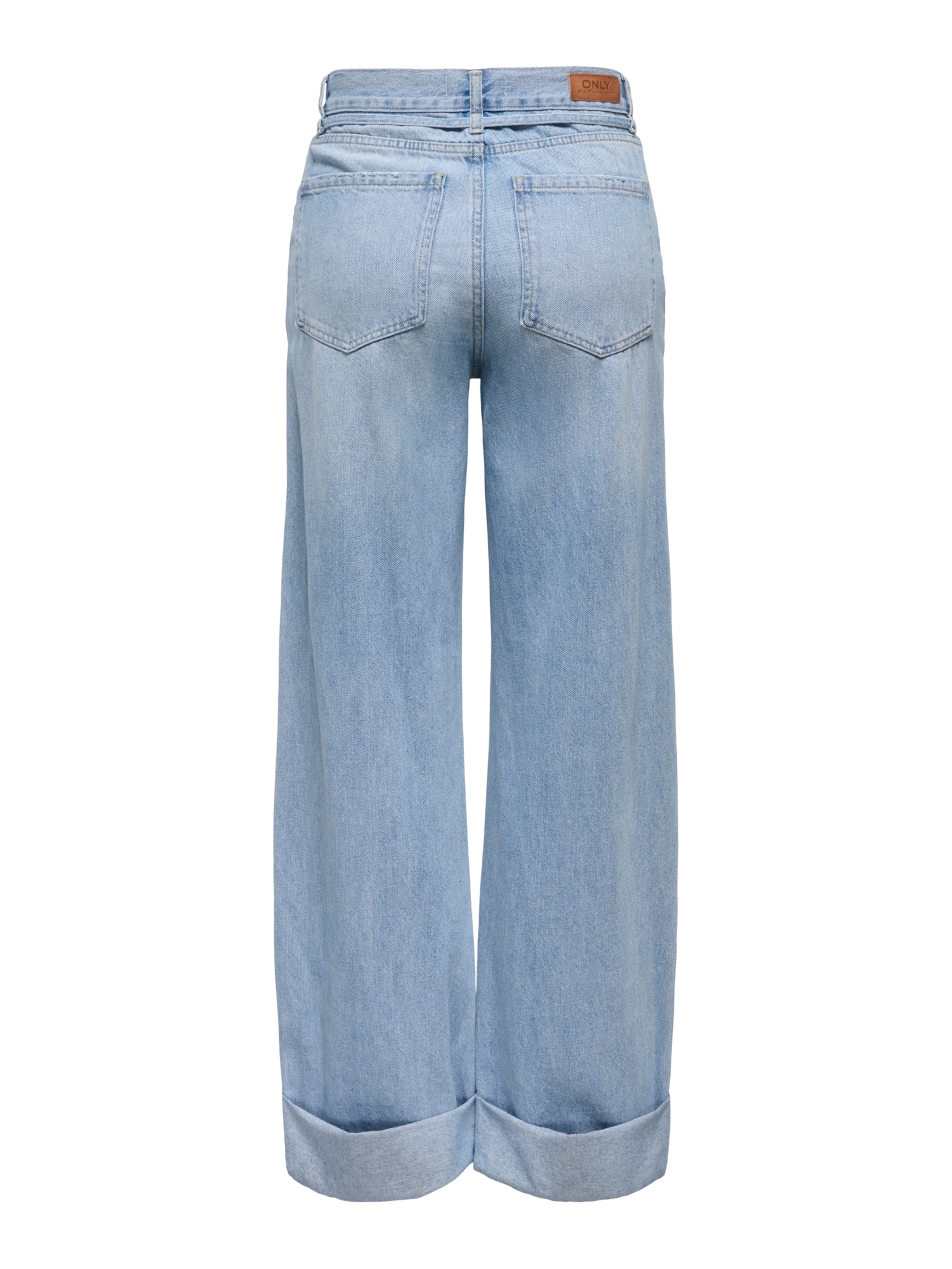 ONLY Szeroka nogawka Jeansy 'ONLBroome' w kolorze niebieski