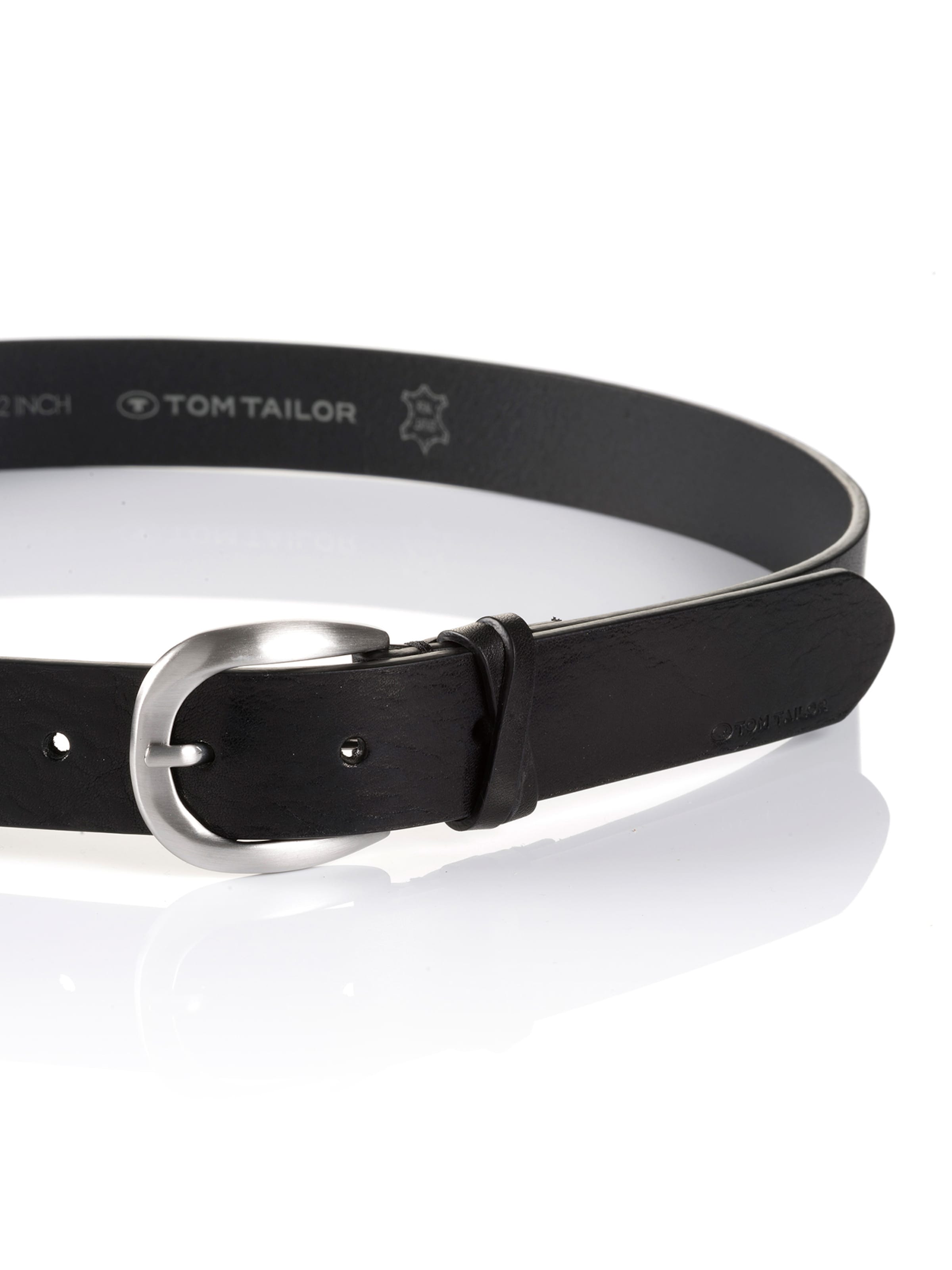 Ceinture 'NANCY' TOM TAILOR en noir